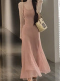 Mist Fragrance] 2025 New Spring And Summer Small French Temperament Artist Romantic Suspension Long