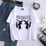 New Men's And Women's Retro Tops Loose Street National Tide Movement Y2kt Shirt