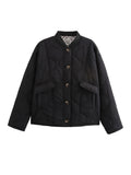 Women's Exploding Quilt Button Cotton Suit Fashion Comfortable Retro Casual Jacket