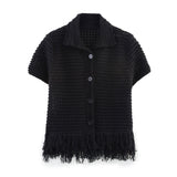 For Women's INS Explosive Ousted Lattice Lattice Knitting