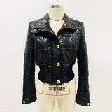 Offer 2025 New Star Fashion Locomotive Style Collection Waistline Short Leather Jacket