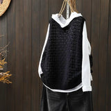 Knitted Vest Vest Women's Jacket 2025 New Loose Leisure Vest Women's Fashion Women's Spring And