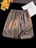 Zingj Shorts Women Breathable Casual Large Size Loose Five Minute Pants Trend Unique Lazy Fitness Running Beach