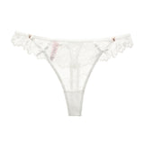 Triangle Hollow Lace Side Thong Lady Water Drill Hanging Cotton Crotch Trousers