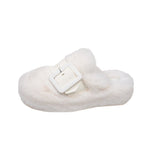 Fur Slippers Women Wear 2025 Autumn New High-End Half-Slip Slippers Lazy One-Legged Women's