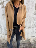 Autumn/Winter Casual Zipper Hooded