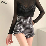Bikini Sets Women Backless Sexy Slim Ruffles Summer Beach Style Classic Ulzzang Ladies Vacation Casual Retro