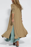 New Solid Color Jacket V-Neck Dress Cardigan Jacket Suit For
