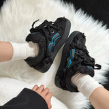 Shoes Small Black Shoes Destroy Aesthetic Thick-Soled Climax Shoes Men's Shoes Men's Shoes Men's And Couples