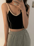 Padded Crop Cami Top-Outfit