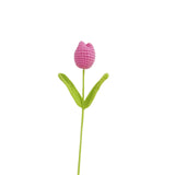 Zingj Woven Rabbit Head Sunflower Sunflower Wool Knitting Flowers Send Bestie Imitation Bouquet Finished
