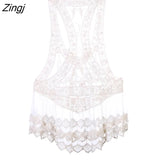 Women Ladieas Soldi Swimwear Beachwear Bikini Summer Holiday Beach Wear Cover Up Kaftan Sarong Summer Mesh Lace