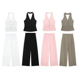 Folding Wide Leg Trousers 8365532