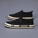 The Autumn Of 2025, Casual Men's Shoes Men's Canvas Shoes Korean Version Of The Trend Of One-Legged Shoes Casual Flat