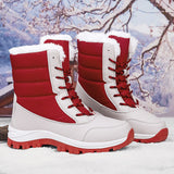Cotton Boots Outdoor Women With Thick Thick Snow Boots Large Size Women's