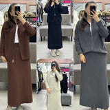2025 New Knitwear Women's Half-Dress Fashion Temperament Casual Sweater
