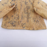 New Series Printing V-Neck Tight Waist Top