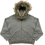 New Solid Zipper Hoodie Hoodie High Street Thair Hat Coat