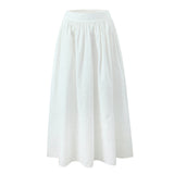 New Lotus Leaf Edge Sleeveless Small Blouse Large Skirt Half Dress