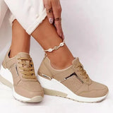 Sneakers Women's Autumn 2025 Loose Cake Running Shoes Casual Sports Single Shoes