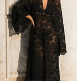Women's Explosive Lace Embroidered Long-Sleeved
