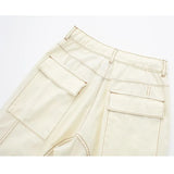 2023 Women's Cargo Trousers Seam Parachute Pants For Women Mid-Waist Baggy Pants Woman Fashion Streetwear Summer Y2k