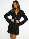 High-grade Flash Dress Summer Slim Fit Tied