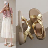 One Foot Pedal Sports Roman Sandals Women 2025 Summer Platform Retro Casual Fashion Beach Cool Drag