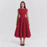 Autumn And Winter New Women's Fashion Temperament Sexy Back To Repair Solid Color