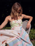 Zingj Years New Sling Graffiti Print Large Hem
