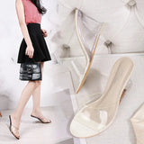 Zingj High Heels Women's New Korean Version Of Versatile Summer Women's Shoes A Word Buckle Simple Wedge Sandals