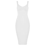 Sexy Low-Chest Bag Hips Waistless Sleeve-Free Hot Party Dress Stylish Hot Party