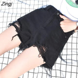 Waist Shorts Women Fur-line Sequined Irregular Chic Korean Simple Trendy Teens Streetwear Solid Female Short New