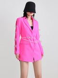 Spring New Women's Niche Design Sense Suit Dress Bow Fashion Temperament Suit A-Word Skirt