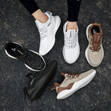 Men's Sports Shoes 2025 New Casual Flying Weaving Breathable Spring Light Soft Bottom Youth Korean Version Of Running