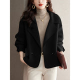 Goods High-End Temperament Sweater Jacket Women 2025 New Early Spring And Autumn Unique Look Loose Outside