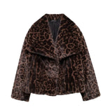 Explosion Women's Fashion Artificial Leopard Pieds Effect Short