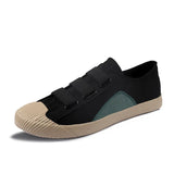 Autumn New Men's Foot Pedal Canvas Shoes Korean Version Of Fashion Shoes Casual Old Beijing Cloth Shoes Spring And Autumn