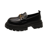 Lefy Shoes New Spring And Autumn Senior Women's Shoes Jk Mary Jane Single Shoe College British Wind Small Leather