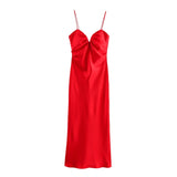 Women's Explosive Temperament Fashion Simple Silk And Staughty Feel Flute