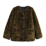 Women's French-Style Medard Vintage Fur Jacket