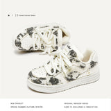 Shoes Destroy The Aesthetic Series Of Small Fragrant Bread Shoes Trend Low-Top Shoes Trend Men's And Women's Men's