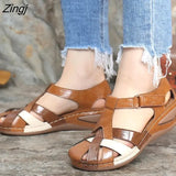 Women Sandals Waterproo Sli On Round Female Slippers Casual Comfortable Outdoor Fashion Sunmmer Plus Size Shoes