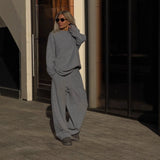 Autumn Irregularly Exposed Shoulder Buckle Shirt Female Pure Desire To Slim Slim Personality Design Fashion