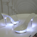Zingj 13CM Luminous Female Slippers