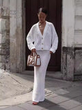 White Hollow Open Shirt Dress Women's Dress 2025 New Dress