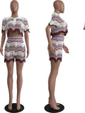 Zingj New Women's Handmade Knitted Casual Shorts