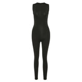 Spring Sleeveless Slim Fit High Sports