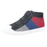 Walk Women's Shoes 2025 Autumn Canvas Coloring Women's Shoes Breathable Soft Soles High Help A Foot Pedal Foot Board