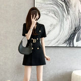 Spring And Autumn New Professional Suit Suit Dress Long-Sleeved Korean Temperament Slim Slimming Small Suit Jacket Female